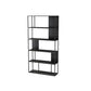 Modern Style 4-shelf Bookshelf Open Shelf Bookcase for Home Office Clearhalo 'Bookcases' 'furn' 'furn_bookcases' 'Furniture' 'furniture_bookcases' 'kitchen' 'kitchen_bookcases' 'Living Room Furniture' 'Office Furniture' 1200x1200_dfd83dc7-025d-482b-8bc1-180fae7cb364