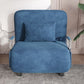 Sleelet Sleeper divano blu divano pieghevole scandinavo con cuscino