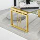 Tavolo da cocktail rettangolare alto 11,81 pollici con 1 tavolino da caffè singolo