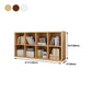 11.81"W Bookshelf Scandinavian Style Closed Back Bookcase for Home and Office