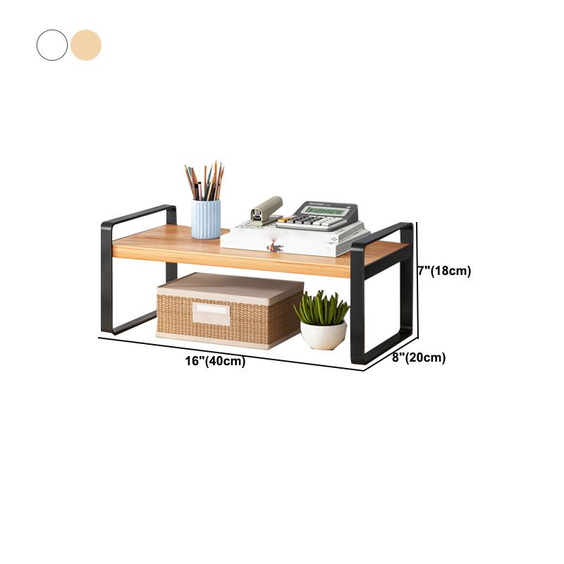 Modern Open Shelf Bookcase Metal Etagere Book Shelf for Study Room