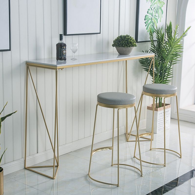 Conjunto de comedor de pub contemporáneo 1/2/3 Piezas taburete de bar y mesa