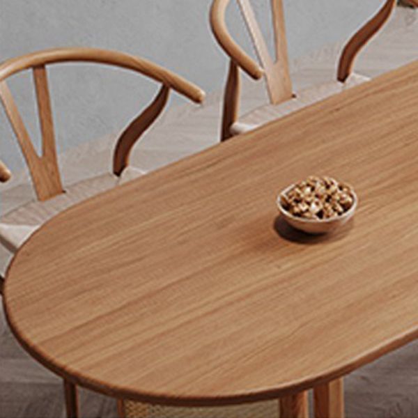 Contemporary Style Dining Table Solid Wood Dinette Table for Home and Kitchen Clearhalo 'Dining Tables & Seating' 'Dining Tables' 'dining_table' 'furn' 'furn_dining_table' 'Furniture' 'Kitchen & Dining Furniture' 1200x1200_dfdd0d99-832f-49cb-b6c2-75d4a26a8077
