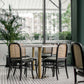 Metal Industrial Pedestal Dining Table Marble Top Table for Dining Room Clearhalo ' dining_table' 'Dining Tables & Seating' 'Dining Tables' 'furn' 'furn_dining_table' 'Furniture' 'furniture_dining_table' 'Kitchen & Dining Furniture' 'kitchen&dining_furn' 'kitchen' 'kitchen_dining_table' 1200x1200_dfe02f37-19d4-412a-991a-6c7f227b1dc6