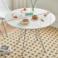Modern Style Dining Table Round Dining Table with Metal Base for Home Use Clearhalo ' dining_table' 'Dining Tables & Seating' 'Dining Tables' 'Furniture' 'furniture_dining_table' 'Kitchen & Dining Furniture' 'kitchen&dining_furn' 'kitchen' 'kitchen_dining_table' 1200x1200_dfe15b5c-ffdb-4109-901c-7808d69406b9