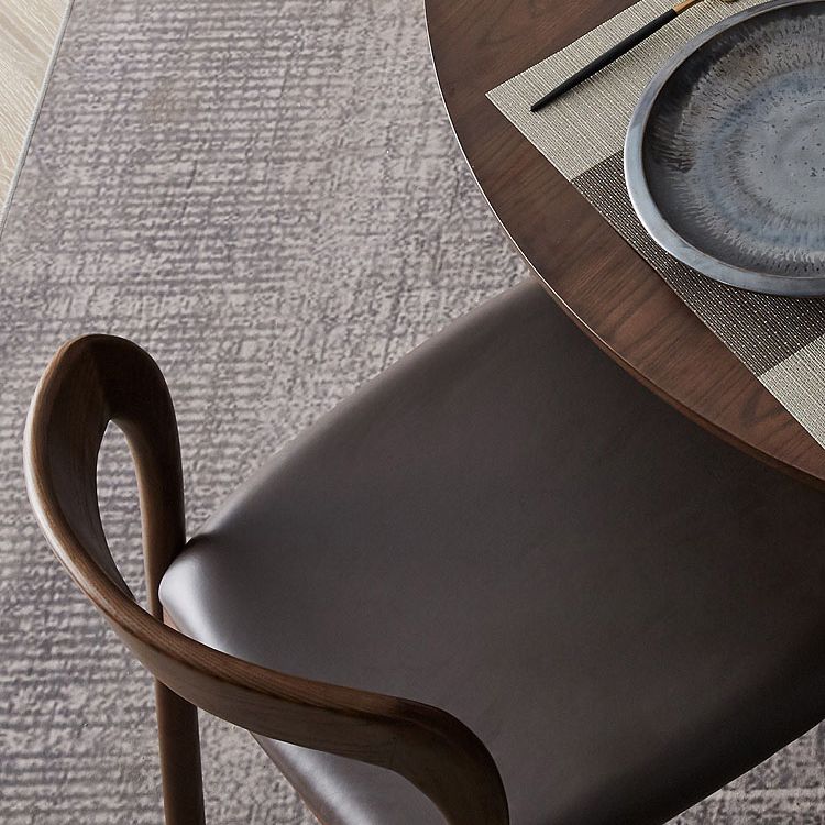 Silla de estilo moderno sillas sin brazo con patas de madera para cocina