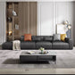 Contemporary Black Leather Sofa Tight Back Settee for Bonus Room Clearhalo 'furn' 'furn_sofas' 'Furniture' 'Living Room Furniture' 'Sofa' 'sofas' 1200x1200_dfe42e96-6a6c-41f5-add7-17091c46fd28
