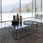 Mid-Century Modern Iron Square Coffee Table with Frame Base Coffee Table Clearhalo 'Coffee & Accent Tables' 'Coffee Tables' 'coffee_tables' 'furn' 'furn_coffee_tables' 'Furniture' 'Living Room Furniture' 1200x1200_dfe98397-a3e4-45db-9950-1bd339f6ca8f