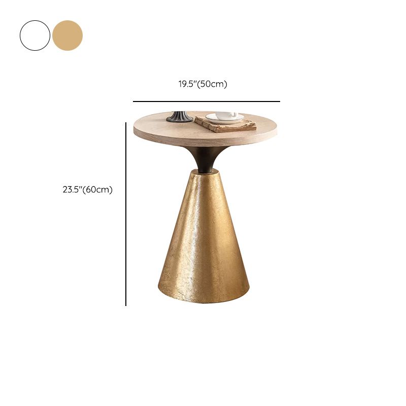 French Country Corner Table Pedestal Round Accent Side Table Clearhalo 'Coffee & Accent Tables' 'End & Side Tables' 'end_side_tables' 'furn' 'furn_end_side_tables' 'Furniture' 'Living Room Furniture' 1200x1200_dfeb0220-1b52-4a81-ace2-cf1dce25dd40