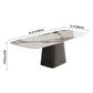 Sintered Stone Top Dining Table Rectangle Table in White with Metal Pedestal Base Clearhalo ' dining_table' 'Dining Tables & Seating' 'Dining Tables' 'furn' 'furn_dining_table' 'Furniture' 'furniture_dining_table' 'Kitchen & Dining Furniture' 'kitchen&dining_furn' 'kitchen' 'kitchen_dining_table' 1200x1200_dfec5bca-a255-4a14-8dc2-72a7303bc253