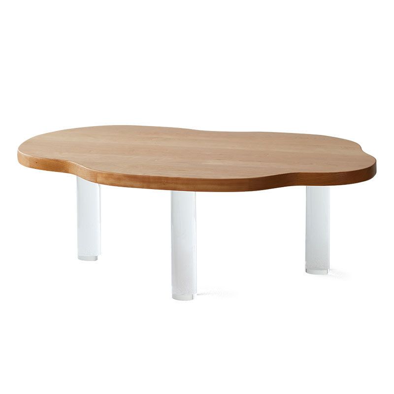 Nordic Style Cocktail Table Pine Material Wood ColorFree Shape Coffee Table Clearhalo 'Coffee & Accent Tables' 'Coffee Tables' 'coffee_tables' 'furn' 'furn_coffee_tables' 'Furniture' 'furniture_coffee_tables' 'Living Room Furniture' 1200x1200_dfed1805-8b63-4b02-8575-96ef65b6ddd8