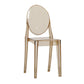 Contemporary Plastic Dining Chair Open Back Chair with 4 Legs for Home Clearhalo ' kitchen&dining_furn' 'Dining Chairs' 'Dining Tables & Seating' 'dining_chair' 'furn' 'furn_dining_chair' 'Furniture' 'furniture_dining_chair' 'Kitchen & Dining Furniture' 'kitchen' 1200x1200_dfee8d7f-5709-47bc-897d-4f218a949e95