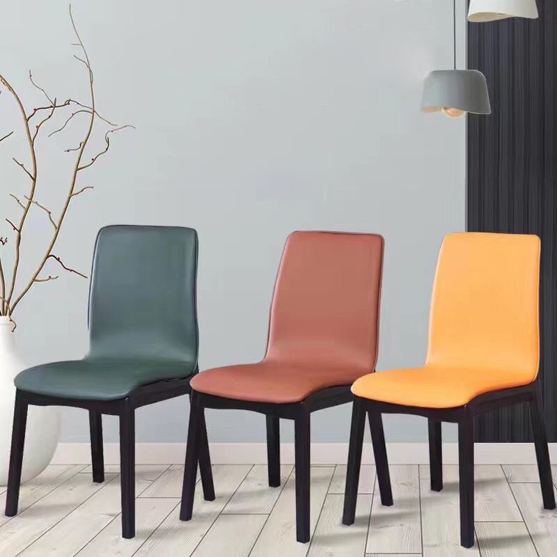 Contemporary Modern Wood Indoor-Outdoor Side Chair Parsons Chair Clearhalo 'Dining Chairs' 'Dining Tables & Seating' 'dining_chair' 'furn' 'furn_dining_chair' 'Furniture' 'furniture_dining_chair' 'Kitchen & Dining Furniture' 1200x1200_dff31fdc-a653-441c-bacd-b8229333269e