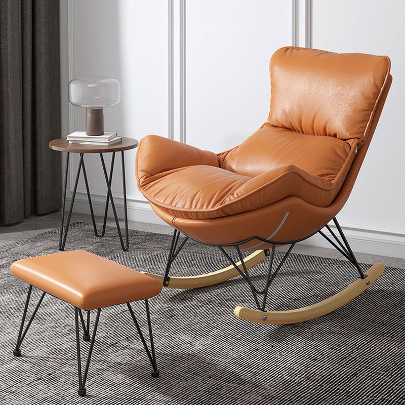Style Single Home Rocker Chair Simple Deisure Chair pour chambre