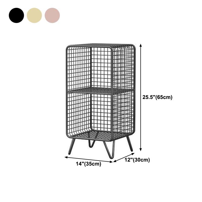 Closed Back Industrial Standard Bookshelf Iron Vertical Bookshelf for Bedroom Clearhalo 'Bookcases' 'furn' 'furn_bookcases' 'Furniture' 'furniture_bookcases' 'kitchen' 'kitchen_bookcases' 'Living Room Furniture' 'Office Furniture' 1200x1200_dff4916a-2836-41b6-9ef7-18c8700146ca
