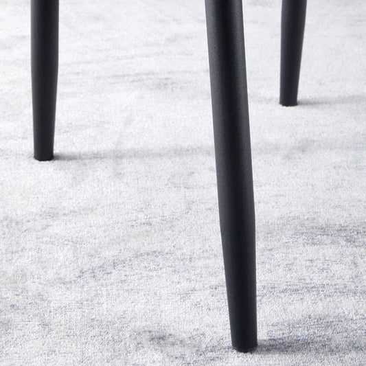 Modern Leather Restaurant Side Chair Matte Finish Wingback Dining Chair Clearhalo ' kitchen&dining_furn' 'Dining Chairs' 'Dining Tables & Seating' 'dining_chair' 'furn' 'furn_dining_chair' 'Furniture' 'furniture_dining_chair' 'Kitchen & Dining Furniture' 'kitchen' 1200x1200_dff4af7e-ede2-40bf-b2b7-d0948537fd21