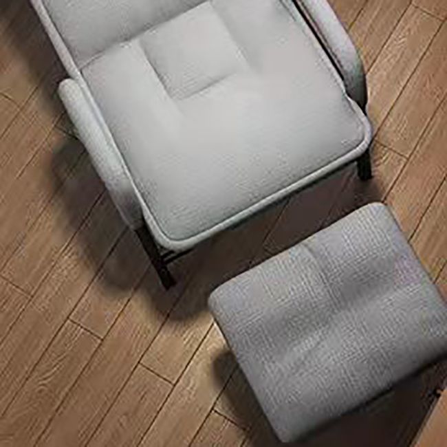 Eigentijdse armstoel verstelbare achterhoogte armstoel met gestoffeerd