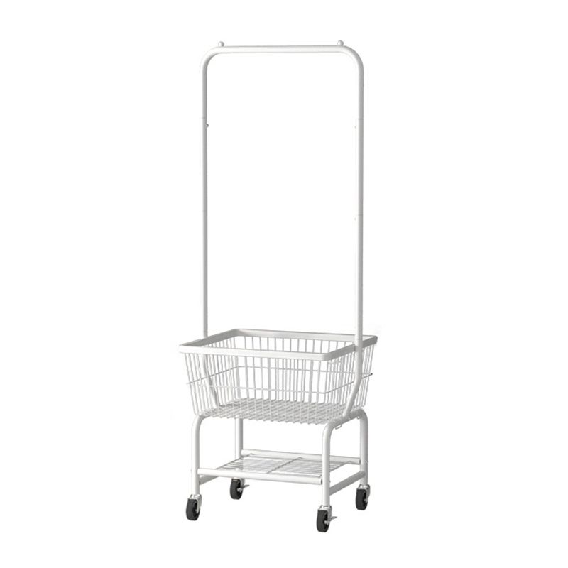 Contemporary Coat Rack Metal Storage Baskets Free Standing Hall Tree Clearhalo 'Entry & Mudroom Furniture' 'furn' 'furn_hall_tree_coat_racks' 'Furniture' 'Hall Trees & Coat Racks' 'hall_tree_coat_racks' 1200x1200_dff82539-83da-4773-9aee-60bb94545ccc