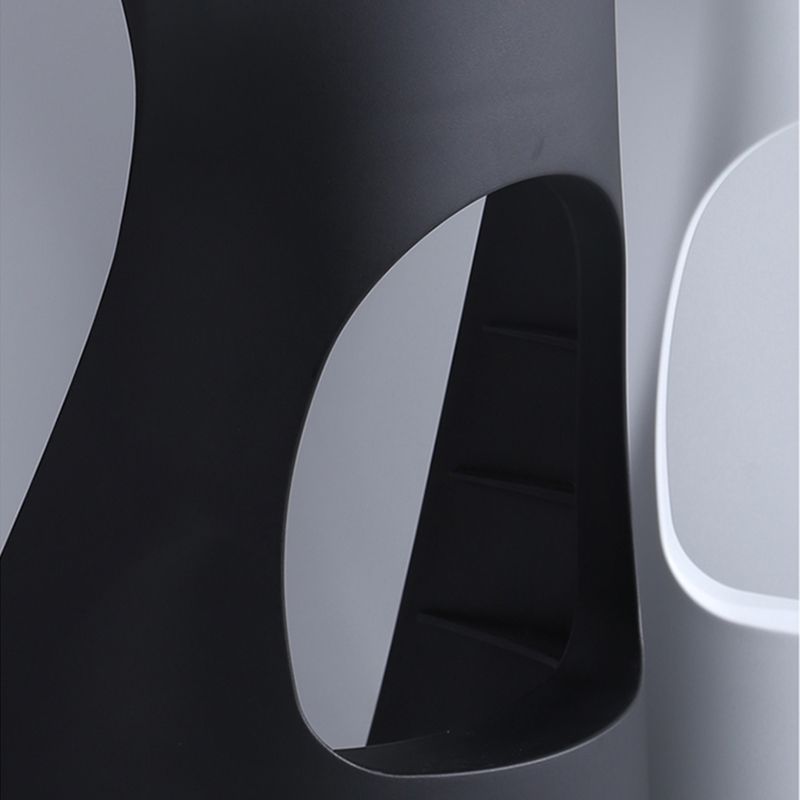 Scandinavian Plastic Barstools for Home Backless Stools with Plastic Base Clearhalo 'Bar Furniture' 'Bar Stools' 'bar_stools' 'furn' 'furn_bar_stools' 'Furniture' 'furniture_bar_stools' 'Kitchen & Dining Furniture' 1200x1200_dffac9c4-459f-4006-b701-cdd6c78a0ab8