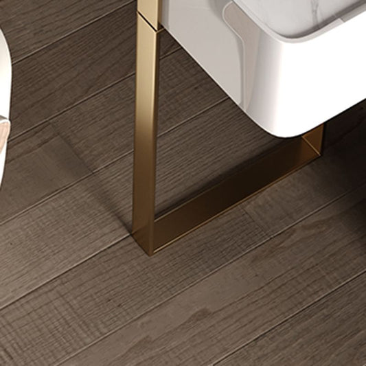 2-Drawer-Waschtisch-Make-up-Tisch-Set Glam Slate Top-Schminktisch