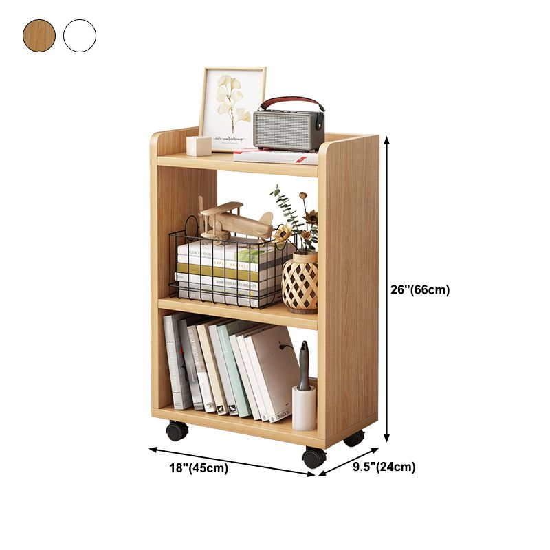 Scandinavian Geometric Book Shelf Wood Office Shelf Bookcase
