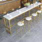 Glam Style Wooden Counter Table Rectangle Counter Table for Home Clearhalo 'Bar Furniture' 'Bar Tables' 'bar_tables' 'furn' 'furn_bar_tables' 'Furniture' 'Kitchen & Dining Furniture' 1200x1200_dffc9e8a-069b-4180-b97f-61c5c0d1f820