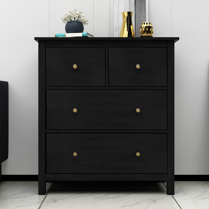 Classic Glam Storage Cofre de madera Cofre de almacenamiento con cajones