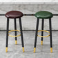 Scandinavian Home Backless Stool Matte Finish Upholstered Bar Stools Clearhalo 'Bar Furniture' 'Bar Stools' 'bar_stools' 'furn' 'furn_bar_stools' 'Furniture' 'furniture_bar_stools' 'Kitchen & Dining Furniture' 1200x1200_e0014777-5289-474a-871a-4e156418d7e3