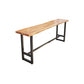 Modern Cafe Wood Bar Height Cocktail Table Footrest Trestle Counter Wine Table Clearhalo 'Bar Furniture' 'Bar Tables' 'bar_tables' 'furn' 'furn_bar_tables' 'Furniture' 'furniture_bar_tables' 'Kitchen & Dining Furniture' 'kitchen&dining_furn' 'kitchen' 1200x1200_e002a416-14eb-4e49-bea1-83b3446ab44e