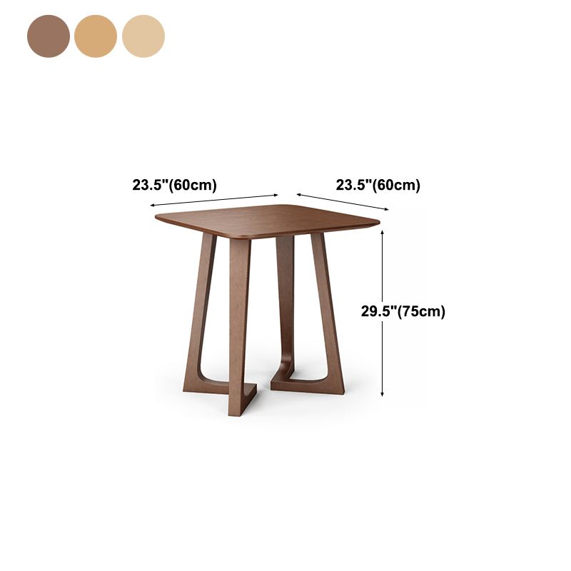 Modern Pine Solid Wood Dining Table Double Pedestal Dining Table for Dining Room Clearhalo 'Dining Tables & Seating' 'Dining Tables' 'dining_table' 'furn' 'furn_dining_table' 'Furniture' 'furniture_dining_table' 'Kitchen & Dining Furniture' 'kitchen' 'kitchen_dining_table' 1200x1200_e002b02a-4127-4e5a-8fde-73f136cb236f