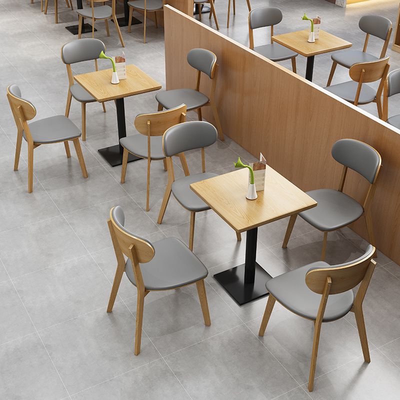 Industrial Dining Table Black Metal Base Table for Home Kitchen Dinner Clearhalo ' dining_table' 'Dining Tables & Seating' 'Dining Tables' 'furn' 'furn_dining_table' 'Furniture' 'furniture_dining_table' 'Kitchen & Dining Furniture' 'kitchen&dining_furn' 'kitchen' 'kitchen_dining_table' 1200x1200_e003b487-1149-45a9-9921-bbfd9ef77b92