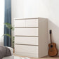 23.5" X 16" Vertical Storage Chest Modern Wood Storage Chest in White and Brown Clearhalo 'Bedroom Furniture' 'Dressers & Chests' 'dressers_chests' 'furn' 'furn_dressers_chests' 'Furniture' 1200x1200_e00f7a5d-121f-4453-b9af-0401c44567eb