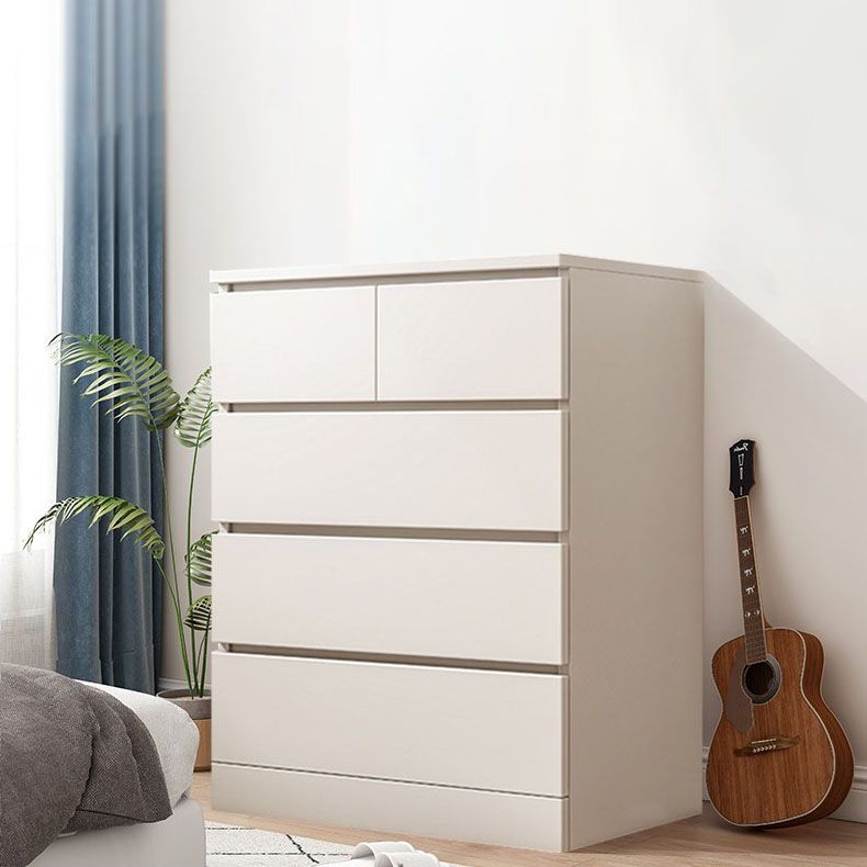 23.5" X 16" Vertical Storage Chest Modern Wood Storage Chest in White and Brown Clearhalo 'Bedroom Furniture' 'Dressers & Chests' 'dressers_chests' 'furn' 'furn_dressers_chests' 'Furniture' 1200x1200_e00f7a5d-121f-4453-b9af-0401c44567eb