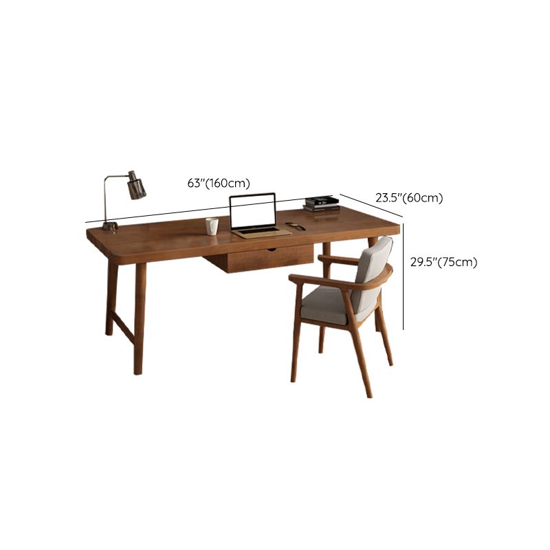 Contemporary Style Wood Office Desk Rectangular Shape Task Desk with Drawers Clearhalo 'furn' 'furn_office_desk' 'Furniture' 'Office Desks' 'Office Furniture' 'office_desk' 1200x1200_e00f87af-b129-4c9a-971f-4cdd0d43f9fd