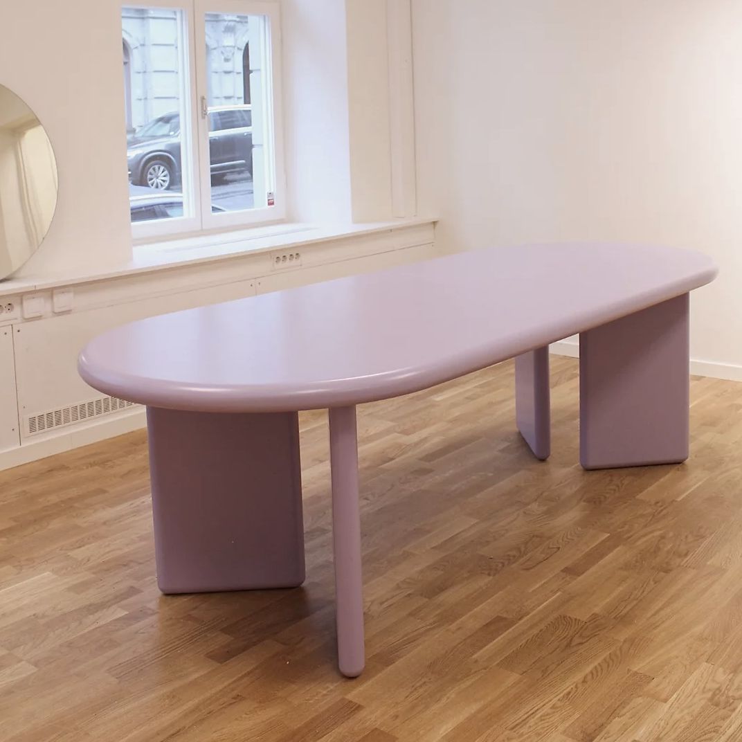 Modern Style Dining Table Oval Solid Wood Dining Table with Double Pedestal Base Clearhalo ' dining_table' 'Dining Tables & Seating' 'Dining Tables' 'furn' 'furn_dining_table' 'Furniture' 'furniture_dining_table' 'Kitchen & Dining Furniture' 'kitchen&dining_furn' 'kitchen' 'kitchen_dining_table' 1200x1200_e0184e67-f955-43fc-b96e-269dc620bf1f