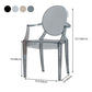 Contemporary Style Plastic Arm Dining Chairs Open Back Stackable Side Chairs Clearhalo ' kitchen&dining_furn' 'Dining Chairs' 'Dining Tables & Seating' 'dining_chair' 'furn' 'furn_dining_chair' 'Furniture' 'furniture_dining_chair' 'Kitchen & Dining Furniture' 'kitchen' 1200x1200_e0196041-b945-4dac-a186-d628fea72fe4