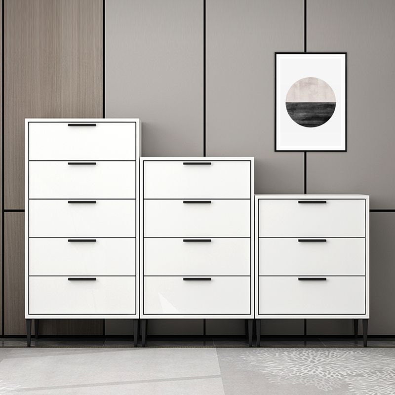 3/4/5の引き出し付きモダンチェストリビングルームのアクセントチェスト