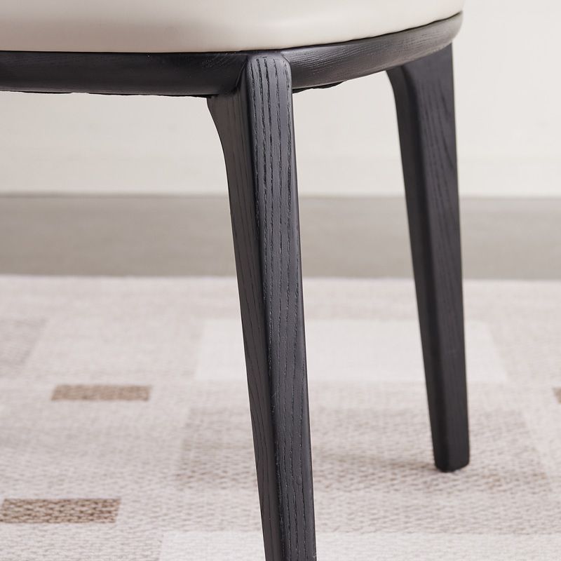 Industriebekleidungspolsterer Esstuhl Armless Esszimmerstuhl