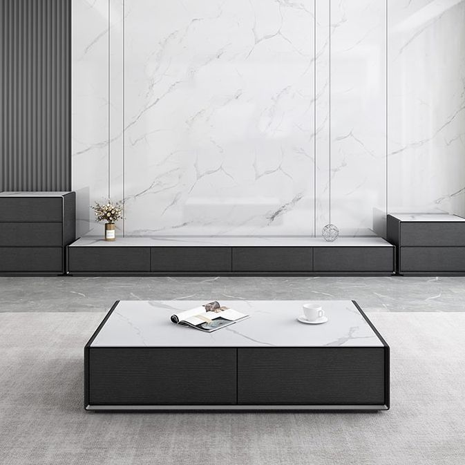 Modern Style TV Media Stand with Drawers Engineered Wood TV Stand Clearhalo 'furn' 'furn_tv_stands_entertainment_centers' 'Furniture' 'Living Room Furniture' 'TV Stands & Entertainment Centers' 'TV Stands & Media Storage Furniture' 'tv_stands_entertainment_centers' 1200x1200_e01f4c54-f5cc-4bc7-b84b-59f2e9f320bc