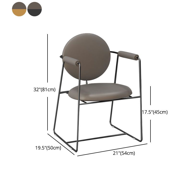 Luxury Dining Set 1/2/5 Pieces Sintered Stone Dining Table with Leather Chairs Clearhalo 'Dining Room Sets' 'Dining Tables & Seating' 'dining_room_set' 'furn' 'furn_dining_room_set' 'Furniture' 'furniture_dining_room_set' 'Kitchen & Dining Furniture' 1200x1200_e01fc34f-cb37-416b-ad93-45cbf19d2585