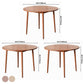 Solid Wood Double Pedestal Dining Table Simplicity Style Round Dinette Table Clearhalo ' dining_table' 'Dining Tables & Seating' 'Dining Tables' 'furn' 'furn_dining_table' 'Furniture' 'furniture_dining_table' 'Kitchen & Dining Furniture' 'kitchen&dining_furn' 'kitchen' 'kitchen_dining_table' 1200x1200_e0224616-cf5e-4907-83c7-91108ad60101