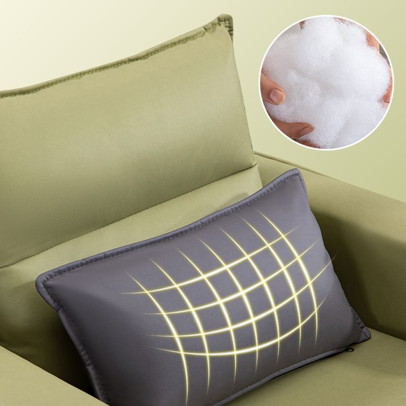 正方形の腕の枕バックリビングルームの固定席