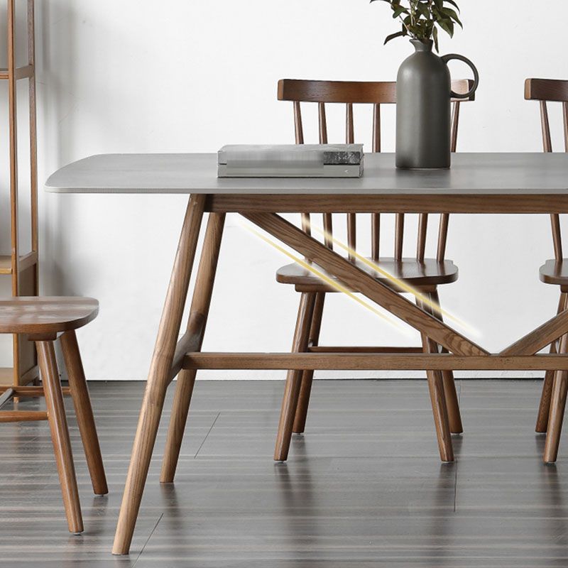 1/4/5 Pieces Solid Wood Table Set Rectangular Dining Chairs Set for Home Clearhalo 'Dining Room Sets' 'Dining Tables & Seating' 'dining_room_set' 'furn' 'furn_dining_room_set' 'Furniture' 'furniture_dining_room_set' 'Kitchen & Dining Furniture' 'kitchen&dining_furn' 'kitchen' 1200x1200_e02c0cad-b4b0-43cb-bed4-c811bba67af1