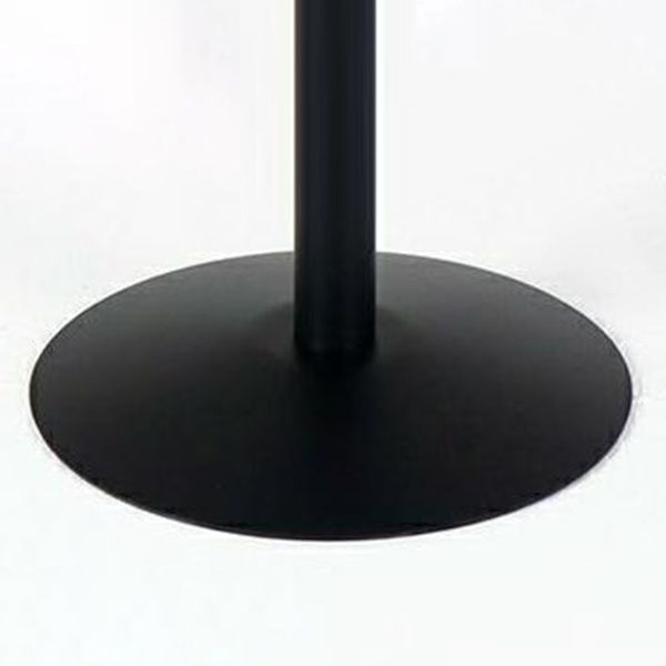 Round Wooden Pub Table Industrial Brown Bistro Bar Table with Metal Pedestal Clearhalo 'Bar Furniture' 'Bar Tables' 'bar_tables' 'furn' 'furn_bar_tables' 'Furniture' 'Kitchen & Dining Furniture' 1200x1200_e02f2c40-080d-4976-98e0-4f1dabdcd9b3