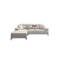 Contemporary Stain-Resistant Faux Leather Sofa Pillow Top Arm Sectional Clearhalo 'furn' 'furn_sectionals' 'Furniture' 'furniture_sectionals' 'kitchen' 'kitchen_sectionals' 'Living Room Furniture' 'Sectionals' 1200x1200_e030f4fa-b43a-4067-a787-2546b0c0137d