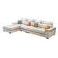 133,07 "W x 70,87" d x 35,43 "divano braccio top cuscino H con chaise