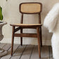 Indoor Armless Dining Chairs Rattan Side Chairs with Wood Legs (Set of 2) Clearhalo ' kitchen&dining_furn' 'Dining Chairs' 'Dining Tables & Seating' 'dining_chair' 'furn' 'furn_dining_chair' 'Furniture' 'furniture_dining_chair' 'Kitchen & Dining Furniture' 'kitchen' 1200x1200_e0354255-63dd-4edb-9692-e5fecbde3751