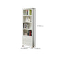 Contemporary Wood Bookshelf Standard Closed Back White Bookcase Clearhalo 'Bookcases' 'furn' 'furn_bookcases' 'Furniture' 'Office Furniture' 1200x1200_e0375e01-af1c-4510-89c1-f6740d2247ba