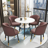 Traditional Luxury Style Sintered Stone Dinner Table Round 3 Legs Table Clearhalo ' dining_table' 'Dining Tables & Seating' 'Dining Tables' 'furn' 'furn_dining_table' 'Furniture' 'furniture_dining_table' 'Kitchen & Dining Furniture' 'kitchen&dining_furn' 'kitchen' 'kitchen_dining_table' 1200x1200_e03aca12-5bf0-46ed-8627-a007162228d7