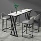 Rectangle Sintered Stone Bar Table Modern Dining Table for Kitchen Living Room Clearhalo 'Bar Furniture' 'Bar Tables' 'bar_tables' 'furn' 'furn_bar_tables' 'Furniture' 'Kitchen & Dining Furniture' 1200x1200_e03b6376-12c8-4f25-8e06-64d07ede9327